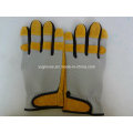 Leder Handschuh-Handschuh-Handschuh-Gelb Handschuh-Industriehandschuh